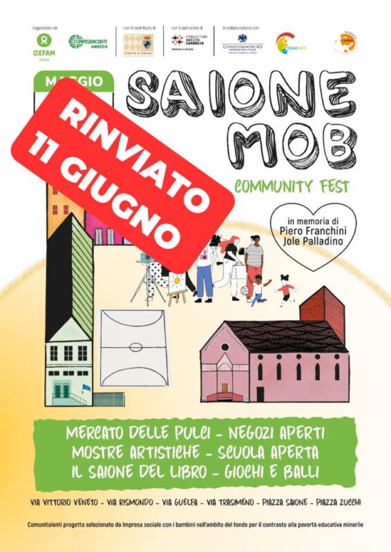 locandina Saione Mob, 11 giugno