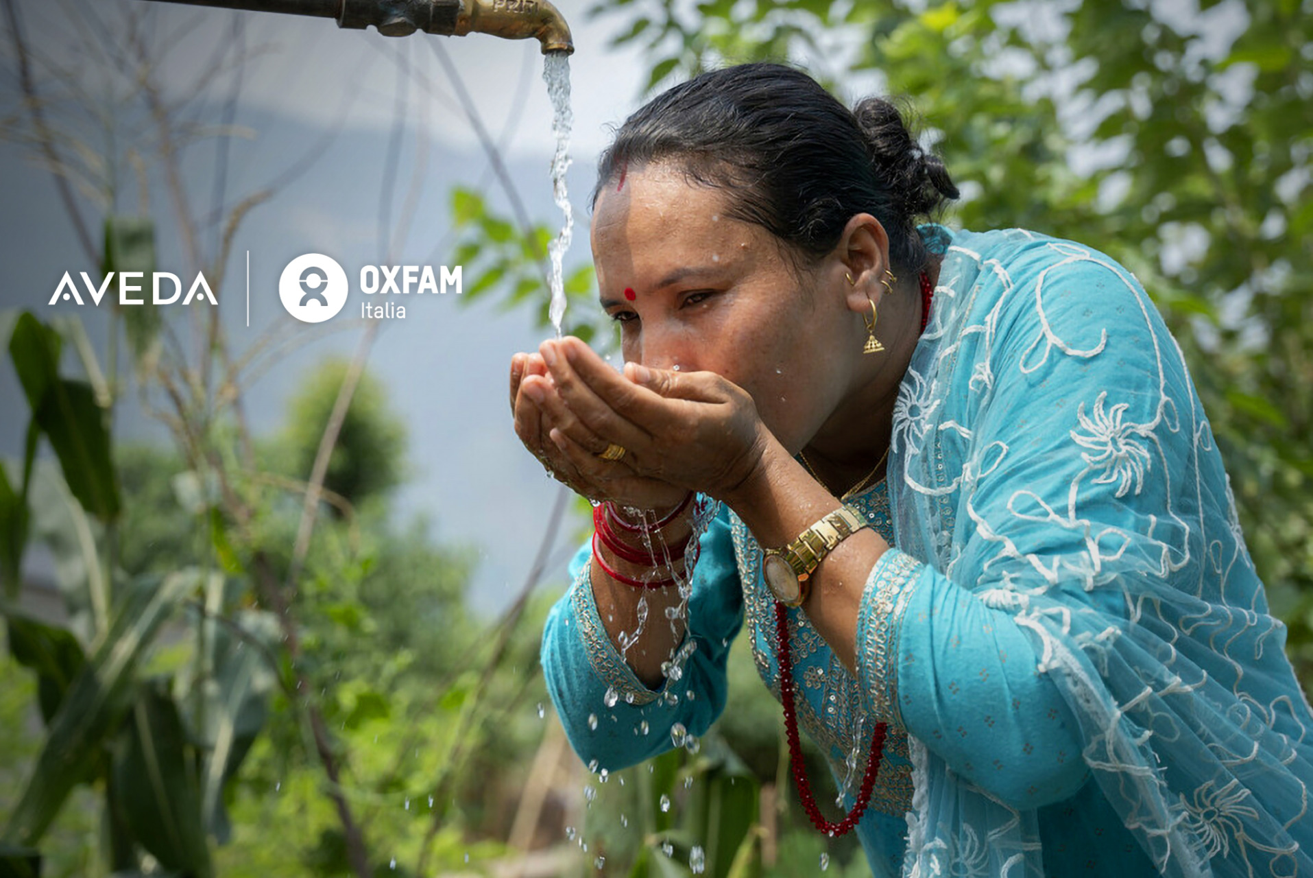 Urmila Basnet, presidente del comitato degli utenti della fornitura idrica di Maitar nella municipalità rurale di Benighat Rorang, distretto di Dhading, Nepal.