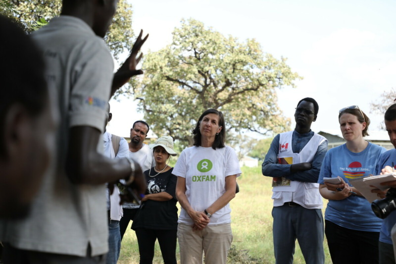 Oxfam lavora nei campi di Gambella dal 2014 fornendo acqua pulita e servizi igienico-sanitari