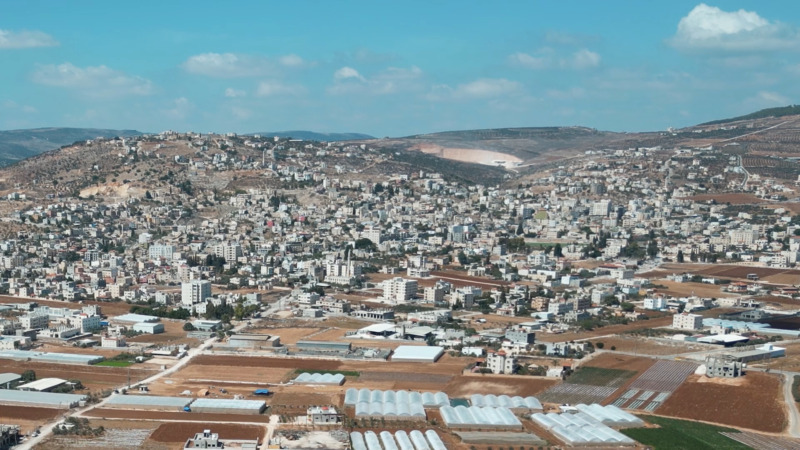 Gli attacchi aerei dell’esercito israeliano hanno causato vittime anche nelle vicinanze della città di Tubas. Foto: Oxfam