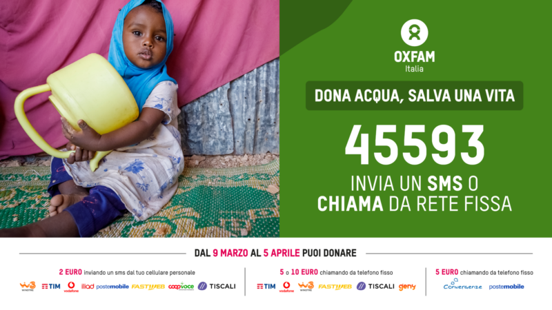Campagna SMS Oxfam