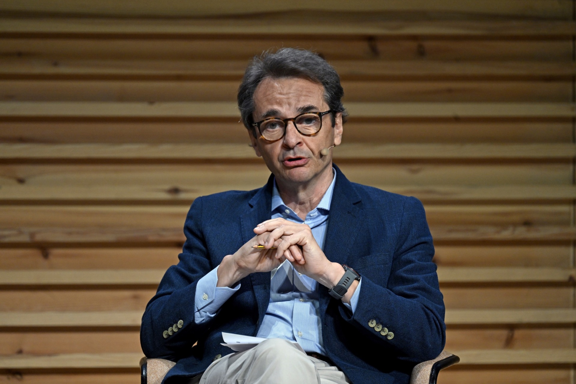 Il nostro direttore, Roberto Barbieri, durante il suo intervento all’evento. Foto: Bolton