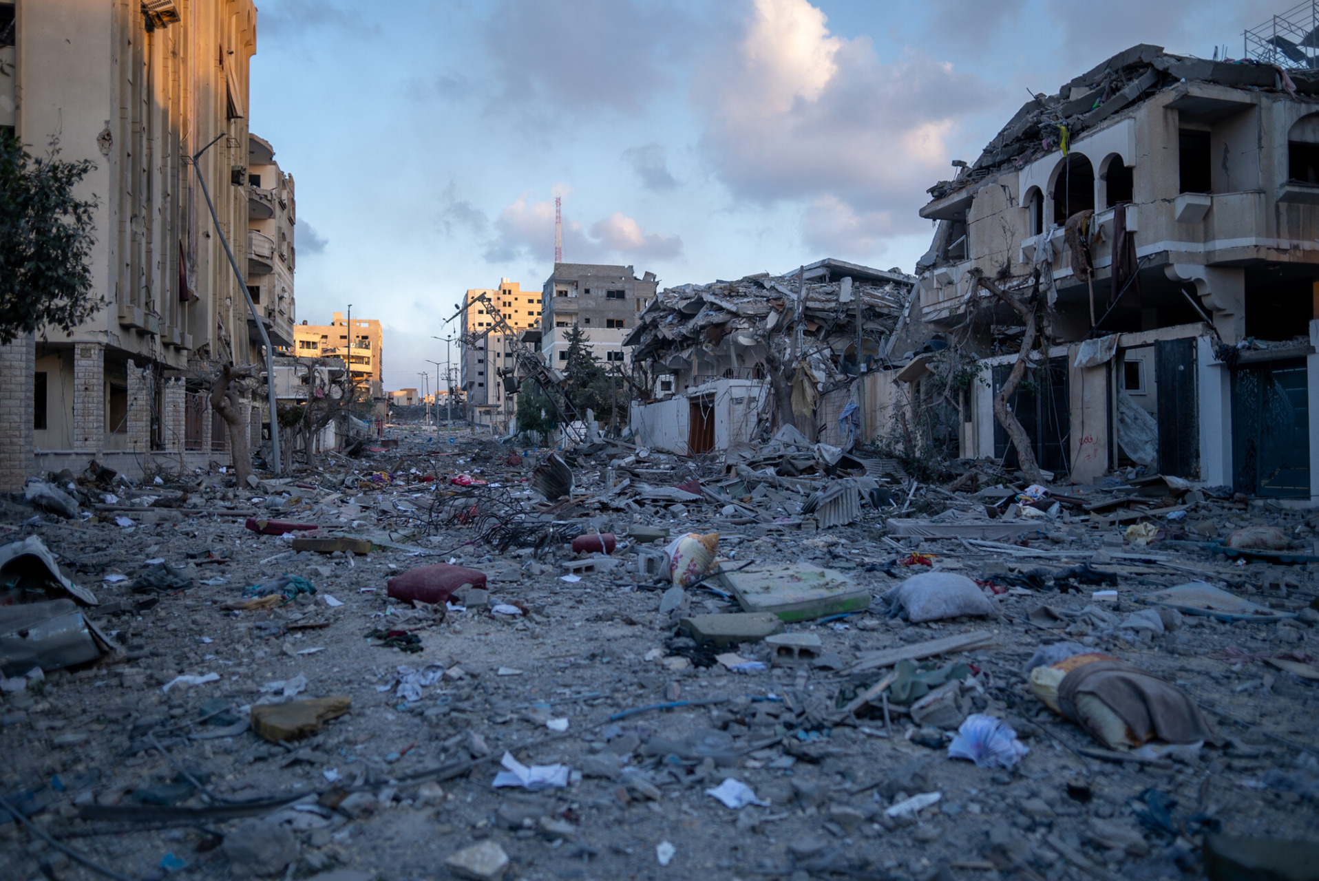 Distruzione delle strutture di Gaza. Credit: Marwan sawwaf/Alef MultiMedia/Oxfam 
