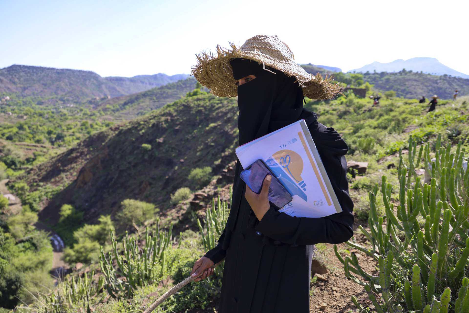 Nahla, donna yemenita