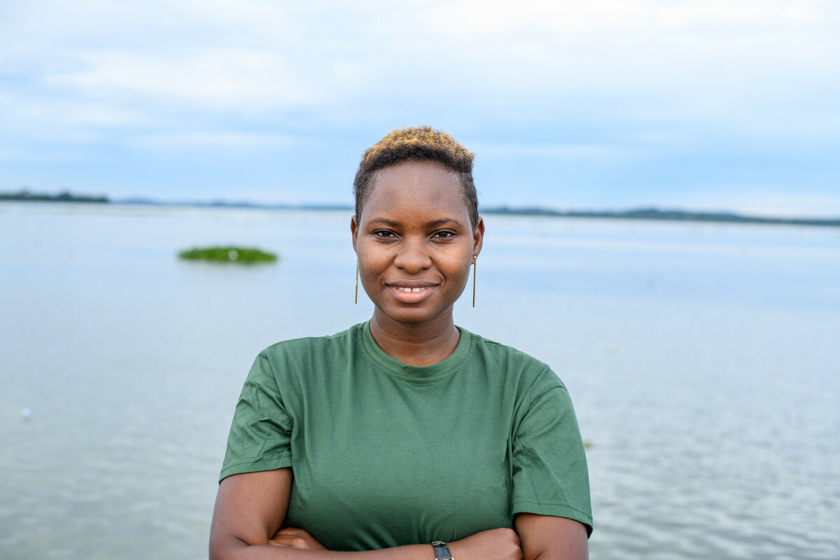 Hilda Flavia Nakabuye, fondatrice di Fridays for Future in Uganda. Emmanuel Museruka/Oxfam