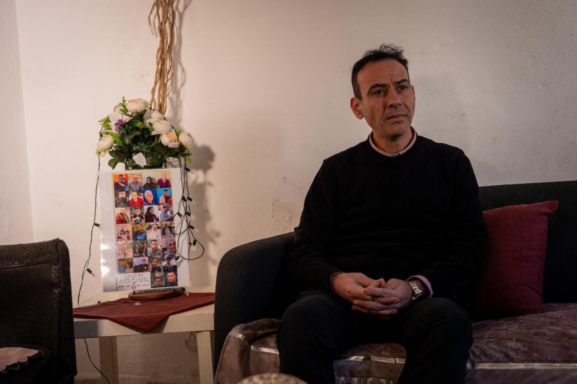 Mohammed nella sua casa a Empoli, Firenze. Foto: Annalisa Ausilio/Oxfam