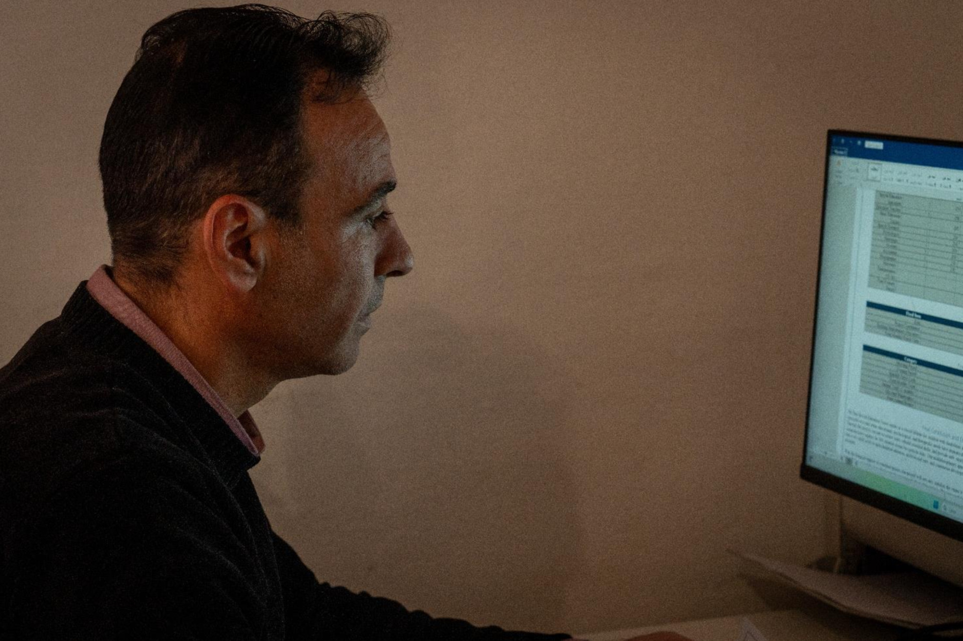 Mohammed nella sua casa a Empoli, Firenze. Foto: Annalisa Ausilio/Oxfam