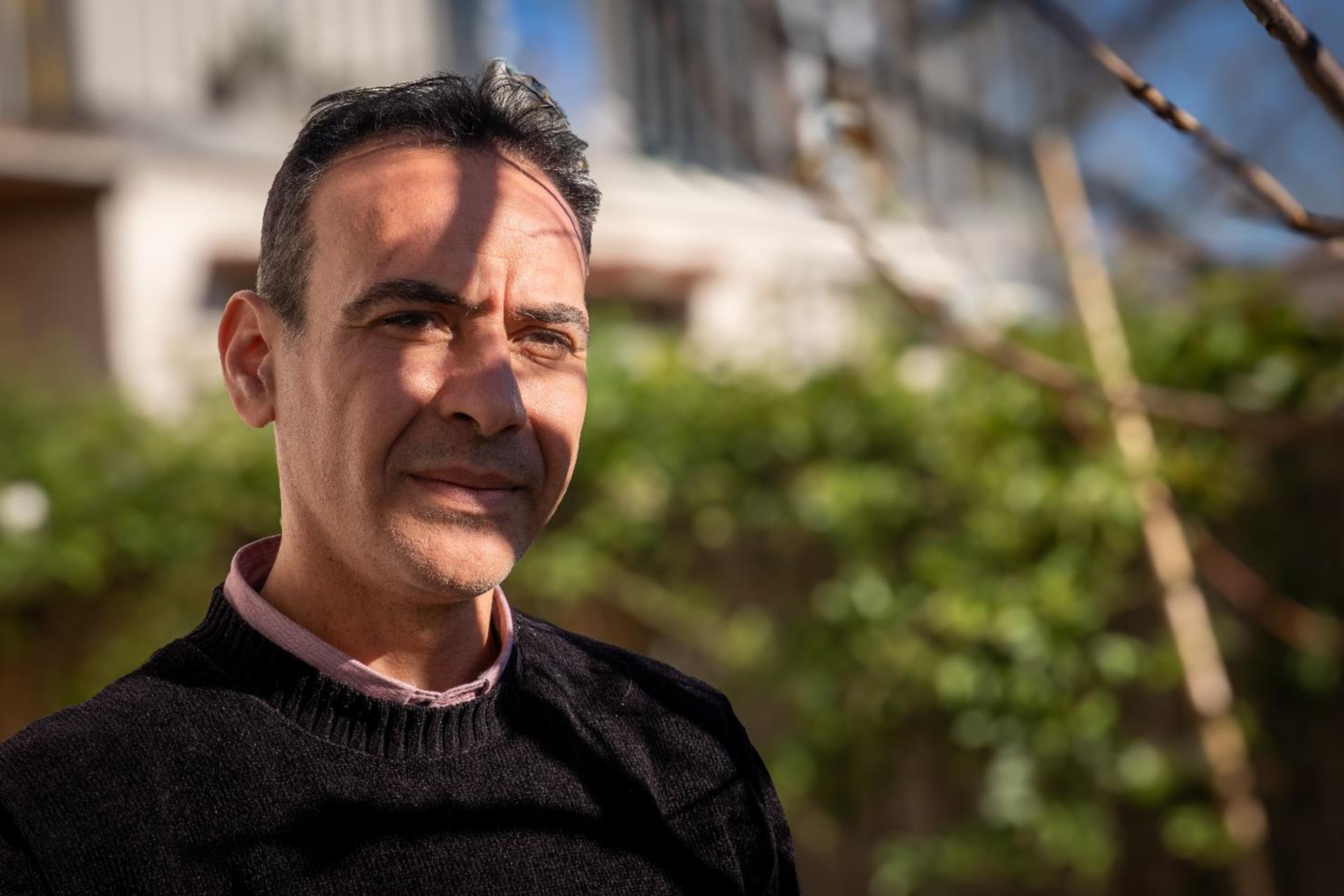 Mohammed nella sua casa a Empoli, Firenze. Foto: Annalisa Ausilio/Oxfam