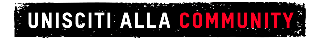 Unisciti alla community