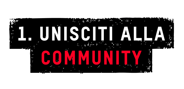Unisciti alla community